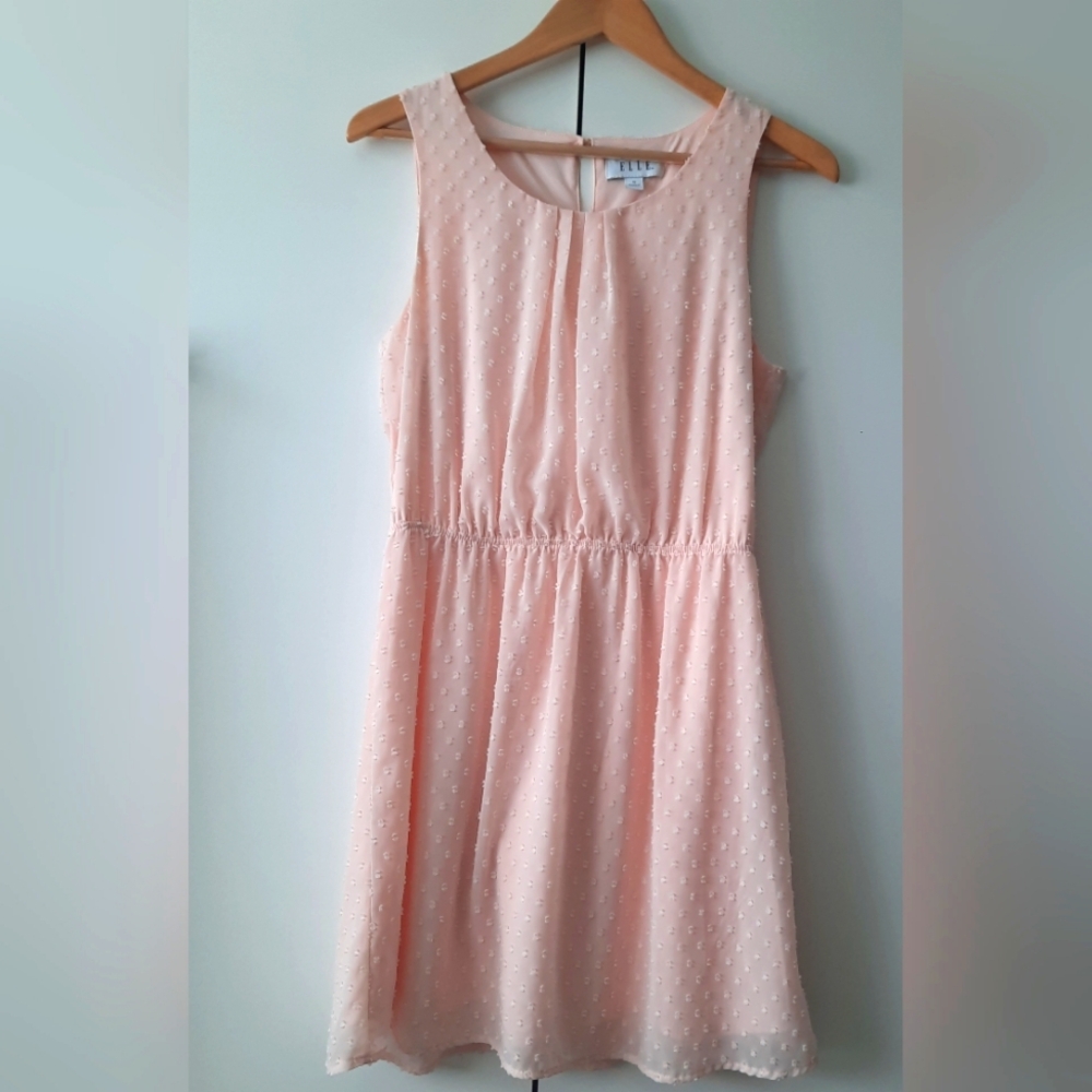 ELLE peach dress for women